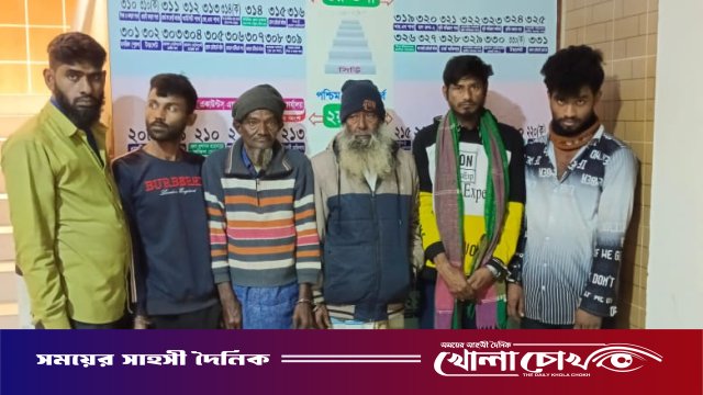 নোয়াখালীতে ৬ মাদকসেবীকে কারাদন্ড