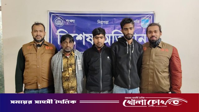 আশুলিয়ায় ১০০ পিস ইয়াবাসহ ৩ পেশাদার মাদক কারবারি ডিবি পুলিশের জালে