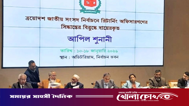 ত্রয়োদশ সংসদ নির্বাচন: তৃতীয় দিনের মতো চলছে আপিল শুনানি
