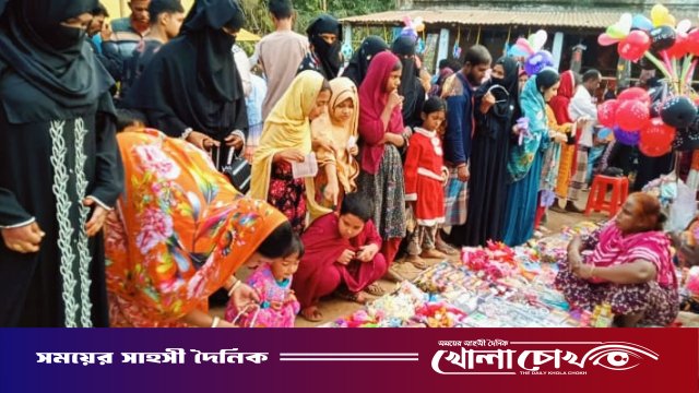 পত্তন ইউনিয়নে শতবর্ষী ঐতিহ্যবাহী কালি গাছ তলার মেলা উৎসব উদযাপিত