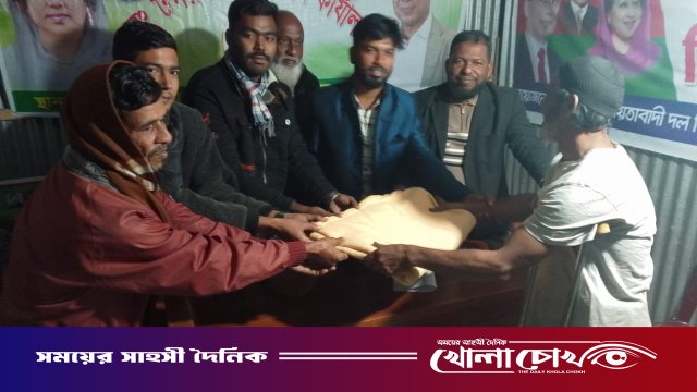 আমরা ক্ষমতার জন্য নয়, মানবতার জন্য কাজ করি - মোঃ সাজ্জাদ হোসেন সুজন