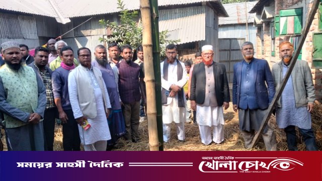 জলঢাকায় ঘরে তালাবদ্ধ করে পুড়িয়ে হত্যার চেষ্টা