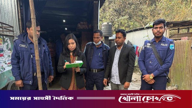 সদরপুরের কৃষ্ণপুরে ৪ বেকারি ও মিষ্টির দোকানে ভ্রাম্যমাণ আদালতের অভিযান