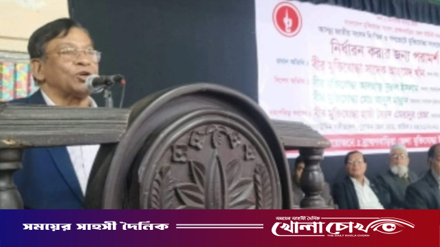 জিয়াউর রহমানের ঘোষণাই মুক্তিযুদ্ধে উজ্জীবিত করেছে, সাদেক আহমেদ খাঁন