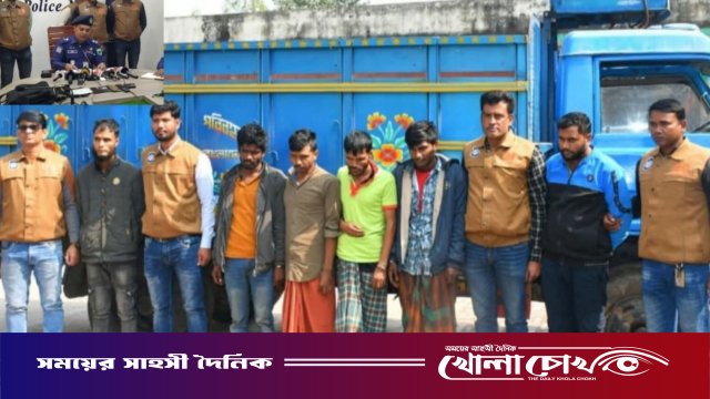 নওগাঁয় ধানবোঝাই ট্রাক ডাকাতি: ৪৮ ঘণ্টায় রহস্য উদঘাটন