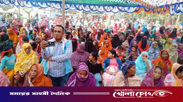 বিজয়নগরে ইঞ্জিনিয়ার শ্যামলের পক্ষে শ্রমিক দলের নির্বাচনী সভা অনুষ্ঠিত