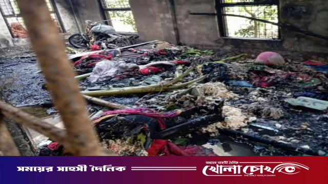 শ্রীপুরে হাফেজিয়া মাদ্রাসায়  অগ্নিকাণ্ডে প্রায় ১৫ লাখ টাকার ক্ষয়ক্ষতি