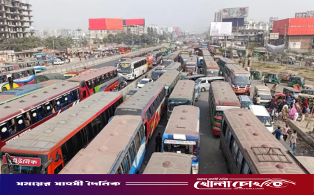 গ্যাসের দাবিতে উত্তাল রায়েরবাগ-শনিরআখড়া: ঢাকা-চট্টগ্রাম মহাসড়ক অবরোধ