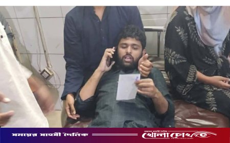 ইনকিলাব মঞ্চের আব্দুল্লাহ আল জাবের গুলিবিদ্ধ