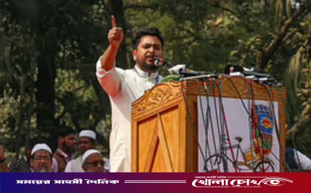 সন্ধ্যার মধ্যে সিদ্ধান্ত না বদলালে ইসি ঘেরাওয়ের ঘোষণা নাহিদ ইসলামের