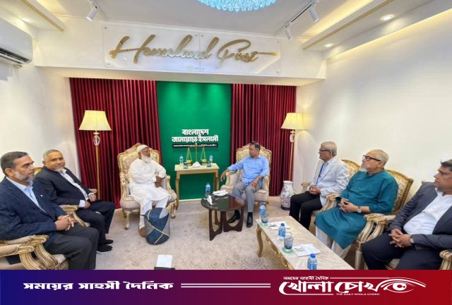 জামায়াত আমীরের সঙ্গে বিএনপি চেয়ারম্যান তারেক রহমানের সৌজন্য সাক্ষাৎ