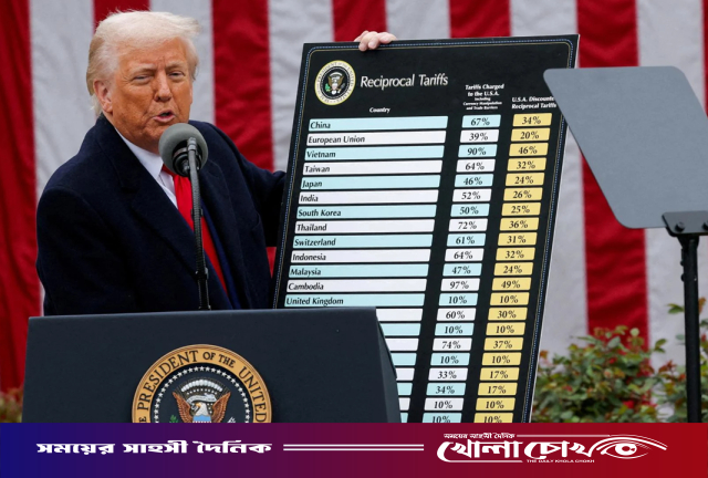 বাণিজ্য চুক্তি নিয়ে টালবাহানা করলে আরও কঠোর শুল্কের হুঁশিয়ারি ট্রাম্পের