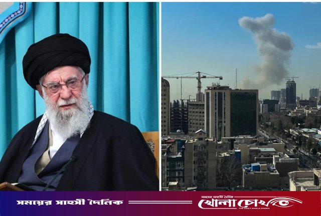 খামেনেয়ির বাসভবনসহ ৩০ স্থানে হামলা: ‘বিধ্বংসী’ বদলা নিতে পুরোপুরি প্রস্তুত ইরান