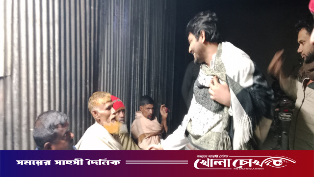 দুর্নীতিমুক্ত উন্নয়নের প্রত্যয়ে নির্বাচনী মাঠে অপু ঠাকুর—ফরিদপুর–১ আসনে পথসভায় জনসাড়া