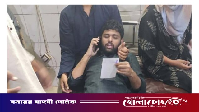 ইনকিলাব মঞ্চের আব্দুল্লাহ আল জাবের গুলিবিদ্ধ