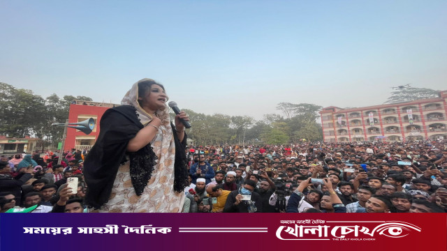 জনসভায় অশ্রুসিক্ত শামা ওবায়েদ: এমপি হই বা না হই, আপনাদের পাশেই থাকবো