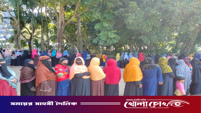 নোয়াখালীতে মহিলা ভোটারদের উপর তাবলীগ জামাতের ফতোয়া থাকলেও ভোট দিতে এবারও আগ্রহী