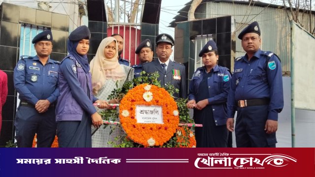 ভাষা শহীদদের প্রতি বিনম্র শ্রদ্ধা: নগরকান্দায় আন্তর্জাতিক মাতৃভাষা দিবস পালিত