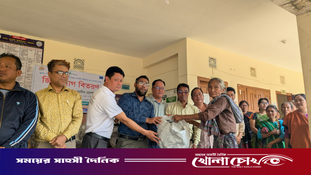 কৃষি উৎপাদন ও পরিবেশ সুরক্ষায় জিও ব্যাগ পেল ৩ হাজার ৬৪ কৃষক পরিবার