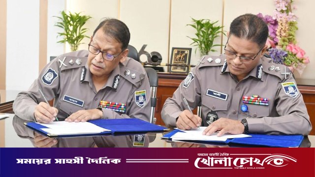 দায়িত্ব গ্রহণ করলেন নবনিযুক্ত আইজিপি
