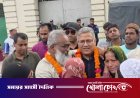 কারামুক্ত নেতাকে ফুল দিয়ে বরণ করলেন বিএনপির সংসদ সদস্য