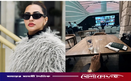 ইস্তাম্বুলে আটকা পড়েছেন নুসরাত ফারিয়া