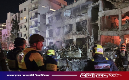 ইরানের ক্ষেপণাস্ত্র হামলায় ইসরায়েলে নারী নিহত, আহত শতাধিক