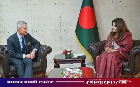 পররাষ্ট্র প্রতিমন্ত্রী শামা ওবায়েদের সঙ্গে পল কাপুরের বৈঠক