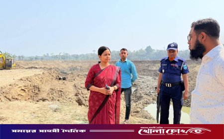 নগরকান্দায় ফসলি জমির মাটি কাটার দায়ে ৮০ হাজার টাকা জরিমানা