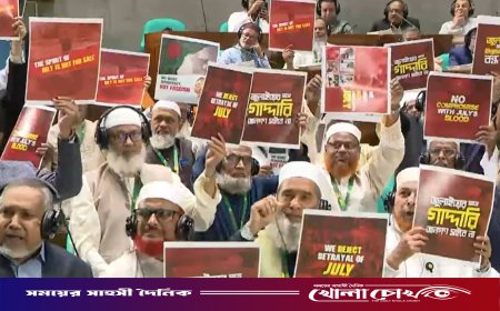 রাষ্ট্রপতির ভাষণের সময় জামায়াতসহ বিরোধী জোটের ওয়াকআউট