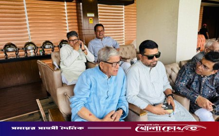 বাংলাদেশ-পাকিস্তান ম্যাচ দেখতে নাতিদের নিয়ে মিরপুরে মির্জা ফখরুল, উপস্থিত আছেন যুবদল নেতা টিটুও