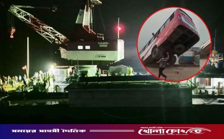 ডুবে যাওয়া বাস থেকে উদ্ধার দুই নারীর হাসপাতালে মৃত্যু