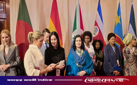 হোয়াইট হাউসে মেলানিয়া ট্রাম্পের সঙ্গে ডা. জুবাইদা রহমানের সাক্ষাৎ