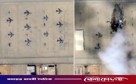 মার্কিন ঘাঁটিতে ইরানের ক্ষেপণাস্ত্র হামলা