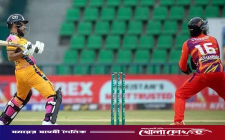 শরিফুলের পেশোয়ারের কাছে হারল রিশাদের রাওয়ালপিন্ডি