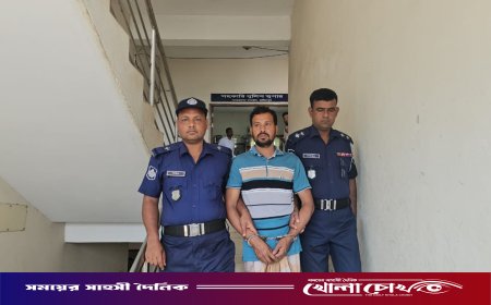 নগরকান্দায় চাঞ্চল্যকর ক্লুলেস হত্যাকাণ্ডের রহস্য উদঘাটন: ঘাতক ভাগ্নে গ্রেফতার