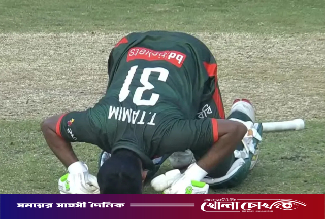 প্রথম ওয়ানডে সেঞ্চুরির দেখা পেলেন তানজিদ তামিম