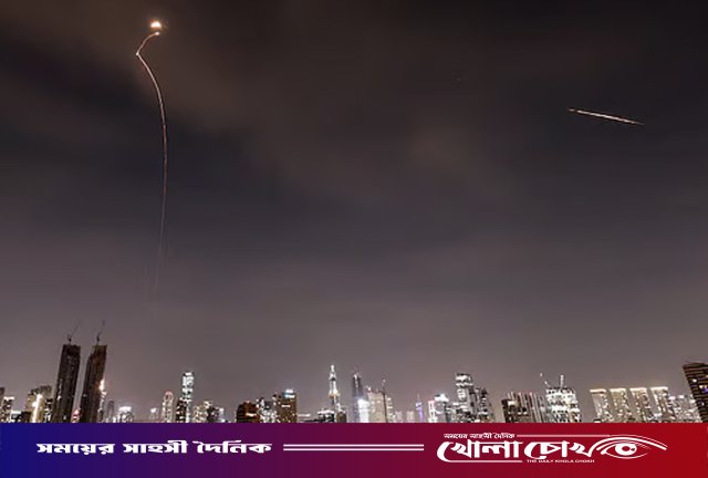 ইসরায়েলজুড়ে ইরানের নজিরবিহীন ক্ষেপণাস্ত্র হামলা