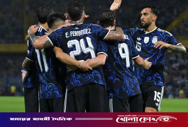 বিশ্বকাপের আগে ঘরের মাঠে শেষ ম্যাচ: আর্জেন্টিনার সূচিতে পরিবর্তন