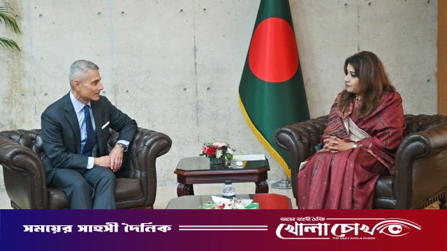 পররাষ্ট্র প্রতিমন্ত্রী শামা ওবায়েদের সঙ্গে পল কাপুরের বৈঠক