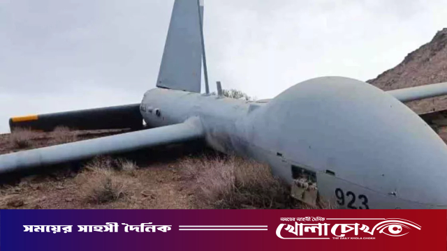 আকাশ থেকে ইসরাইলের অত্যাধুনিক ড্রোন টেনে নামিয়েছে আইআরজিসি