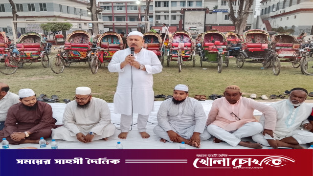 ফরিদপুরে মহানগর যুবদলের সভাপতি বেনজির আহমেদ তাবরিজের উদ্যোগে শ্রমজীবীদের মাঝে ইফতার বিতরণ