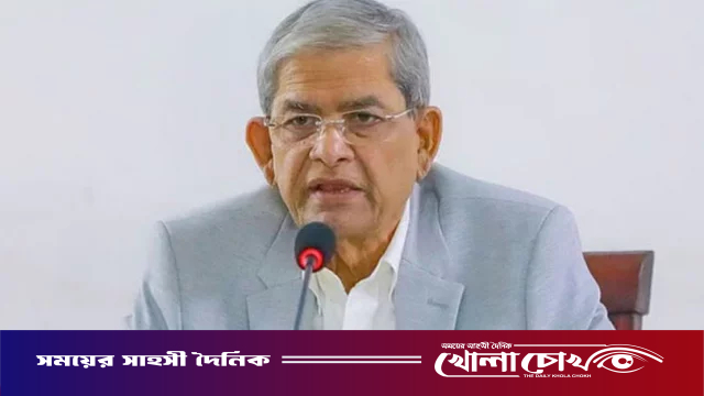 বিদেশে বসে অস্থিতিশীলতা সৃষ্টির চেষ্টা চালাচ্ছেন শেখ হাসিনা: মির্জা ফখরুল