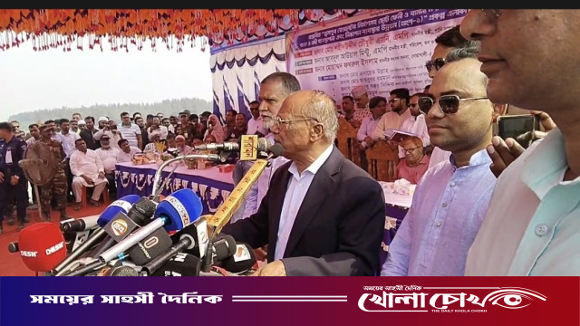 মুছাপুর রেগুলেটর না থাকায় এখন নদী ভাঙন রোধ করা যাচ্ছেনা: বন ও পরিবেশ মন্ত্রী