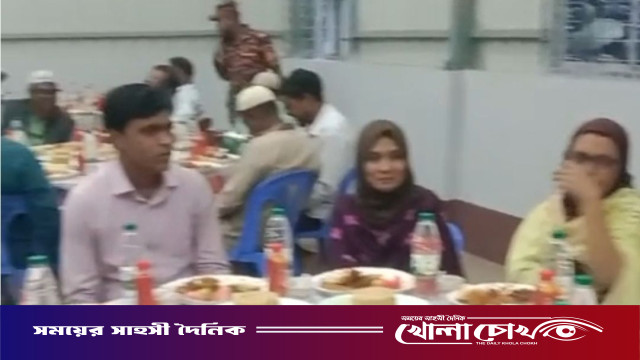 দুপুরে দেড় লাখ টাকা জরিমানা, বিকেলে সেই দোকানের দই দিয়েই উপজেলা প্রশাসনের ইফতার