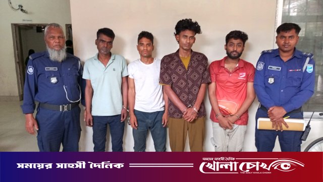 ফরিদপুরের নগরকান্দায় সেনাসদস্যের বাড়িতে চুরি: যৌথ অভিযানে আটক ৪