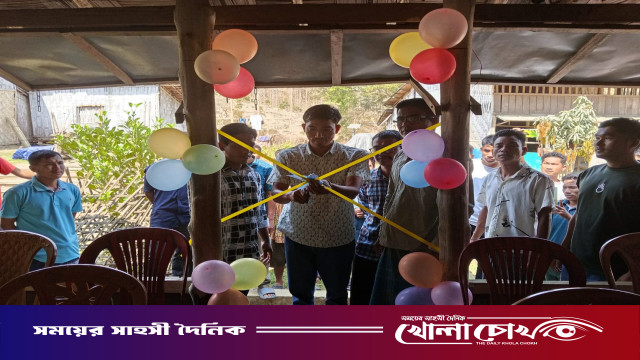 সীমান্তের মানুষের ভালবাসা সিক্ত হলেন গণসংহতি আন্দোলন