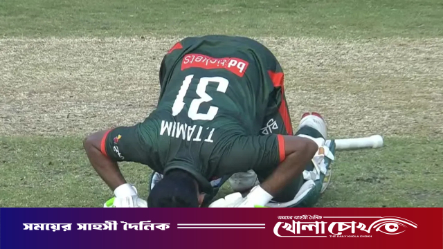 প্রথম ওয়ানডে সেঞ্চুরির দেখা পেলেন তানজিদ তামিম