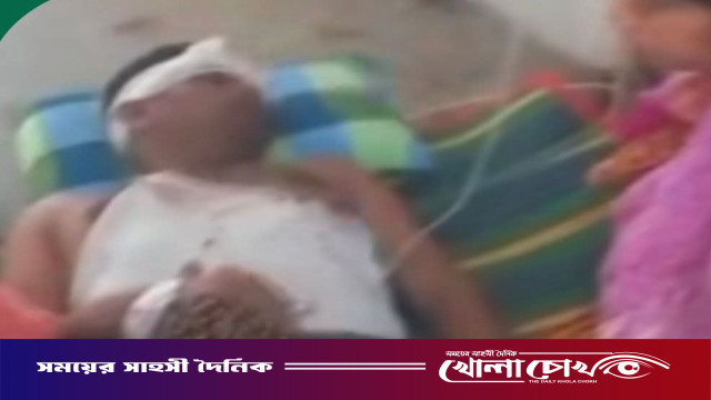নওগাঁয় চাঁদা দাবীতে একজনকে হাতুড়ি দিয়ে পিটিয়ে জখম