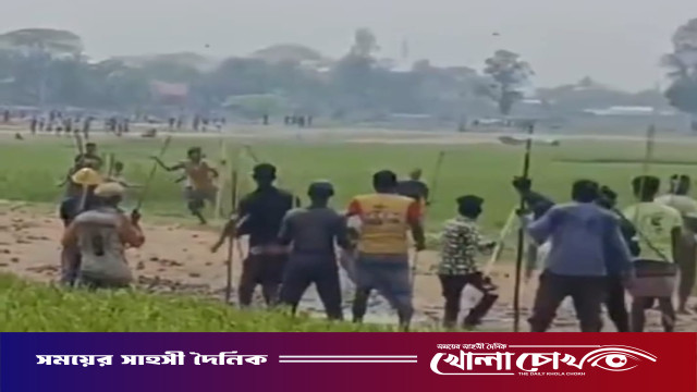 ব্রাহ্মণআাড়িয়া দু'দল গ্রামবাসীর সংঘর্ষে আহত অর্ধশতাধিক নিহত ২জন।